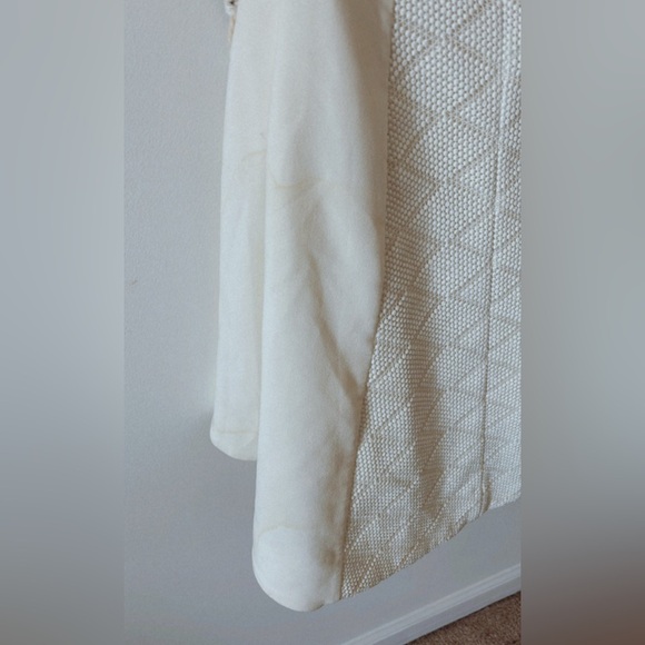 Black Halo Eve Strapless Wedding Dress Bachelorette White High Low Size 0 Bridal - Picture 5 of 12